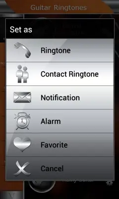 Guitar Ringtones android App screenshot 0