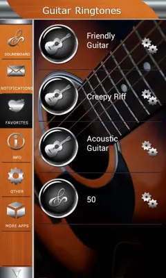 Guitar Ringtones android App screenshot 1